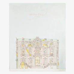 Atelier Choux Paris Blue & Pink Organic Cotton Reversible Duvet (132cm) Online