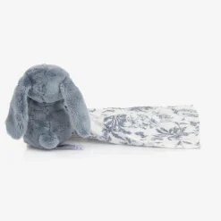 Tartine et Chocolat Blue Augustin the Rabbit Baby Comforter (25cm) New