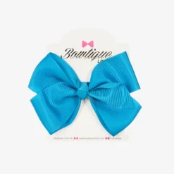 Bowtique London Blue Bow Hair Clip (10cm) Dressblue Sale