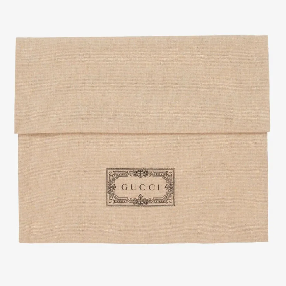 Gucci Blue Cotton Twill Retro Hat Sale