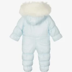Sofija Blue Crown Baby Snowsuit Hot