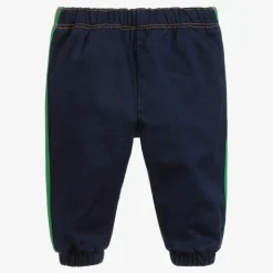Gucci Blue Denim Baby Trousers Outlet