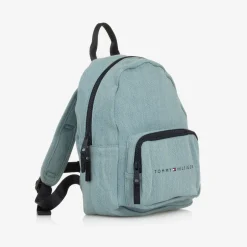 Tommy Hilfiger Blue Denim Backpack (28cm) Clearance