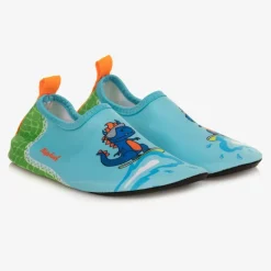 Playshoes Blue Dino Aqua Shoe Sale