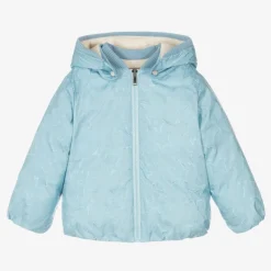 Gucci Blue Double G Down Puffer Jacket Best