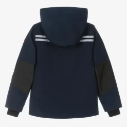 Canada Goose Blue Down Padded Logan Parka Jacket Clearance