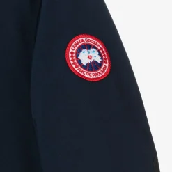 Canada Goose Blue Down Padded Logan Parka Jacket Clearance