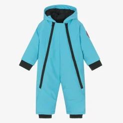 Canada Goose Blue Down-Filled Baby Snowsuit Sale