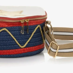 Meri Meri Blue Drum Shaped Bag (19cm) Outlet