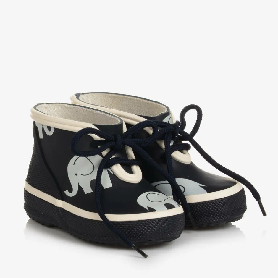 CeLaVi Blue Elephant Rain Boots Sale