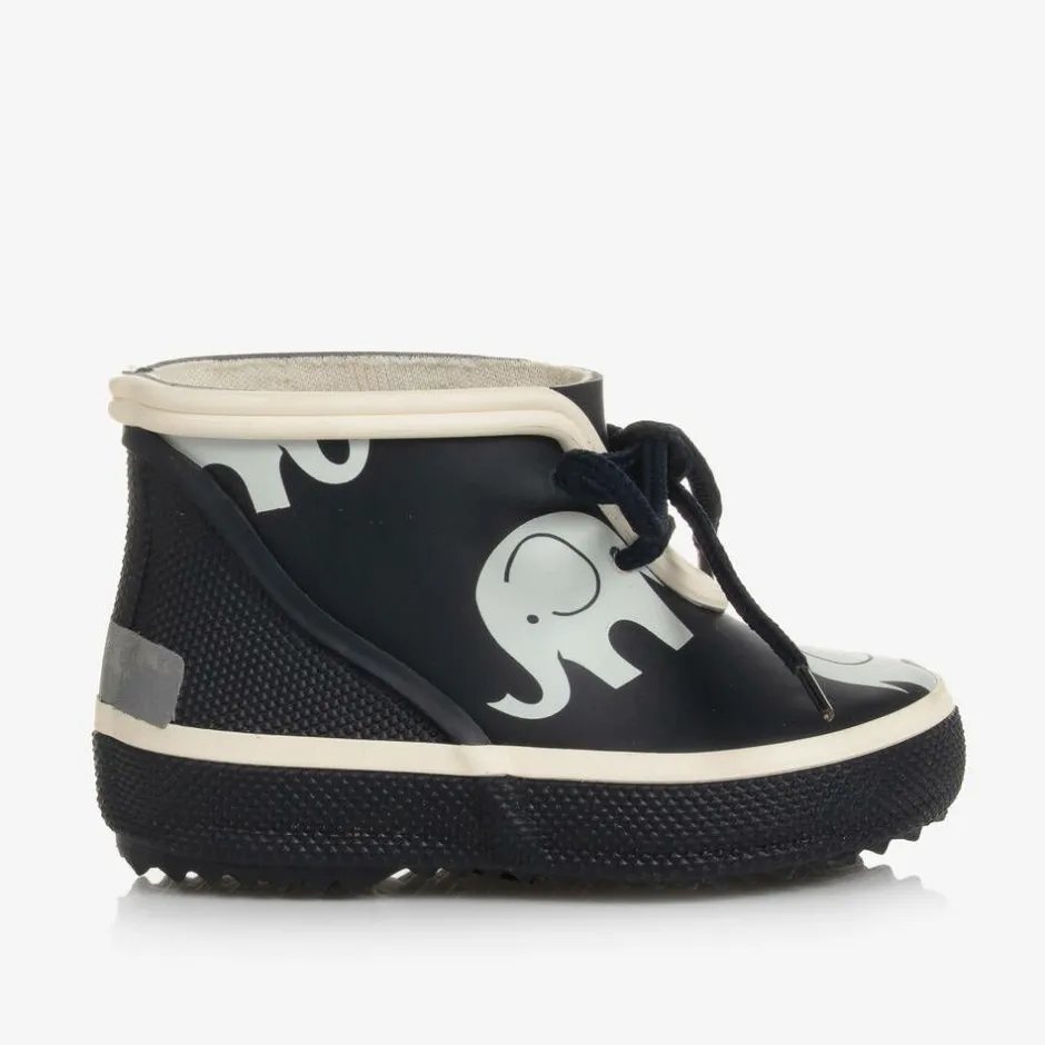 CeLaVi Blue Elephant Rain Boots Sale