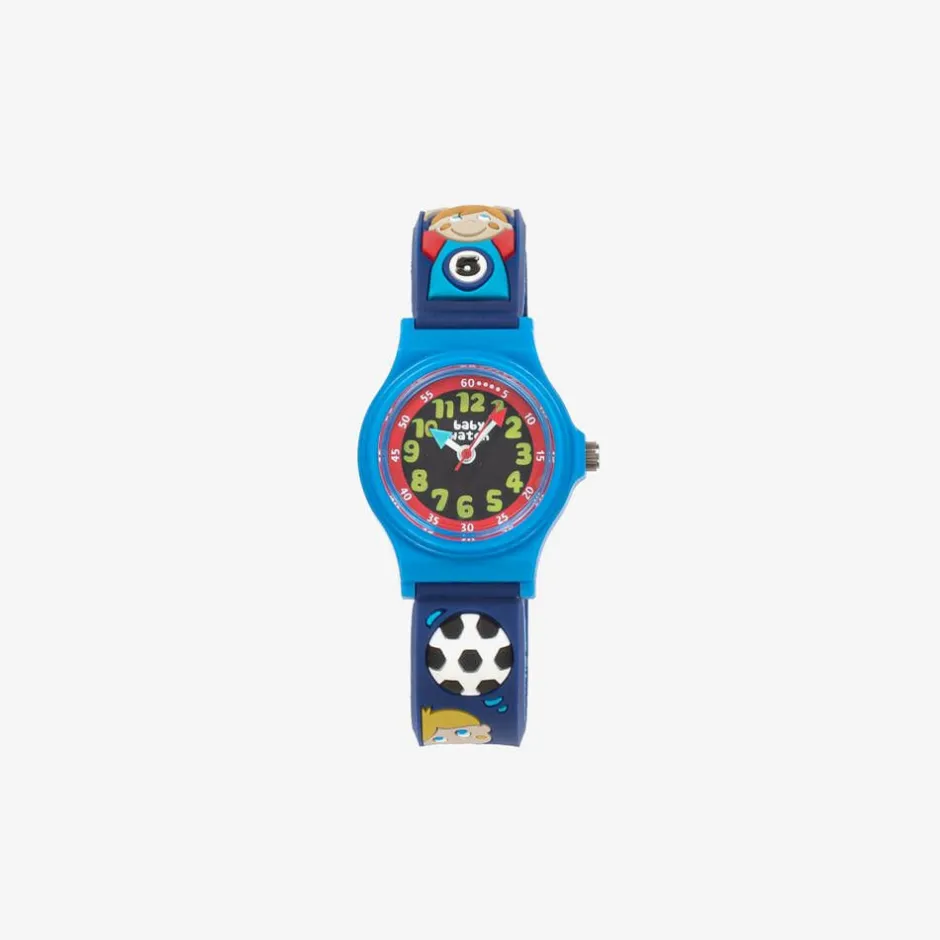 Baby Watch, Paris Blue Football Analogue Watch Outlet