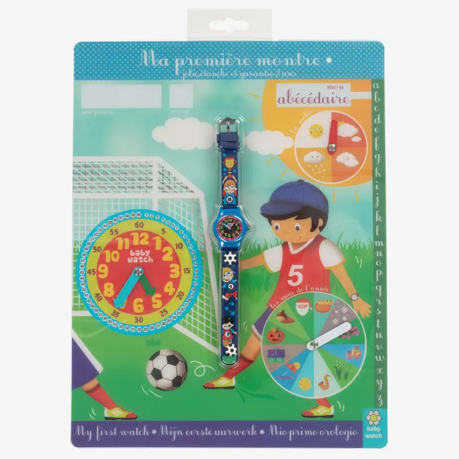 Baby Watch, Paris Blue Football Analogue Watch Outlet