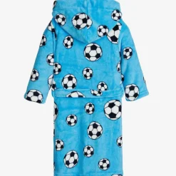 Playshoes Blue Football Fleece Dressing Gown Clearance