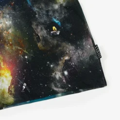 Molo Blue Galaxy Print Organic Cotton Sweatshirt New