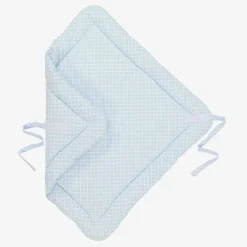 Jamiks Blue Geometric Print Cotton Baby Nest (62cm) Hot