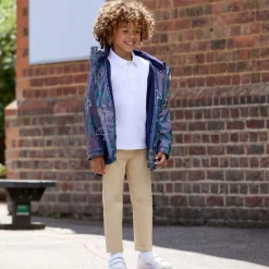 Mitty James Blue Hooded Waterproof Umbrella Raincoat Sale