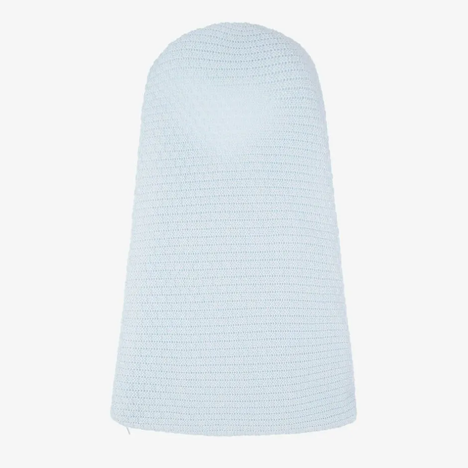 Minutus Blue Knit Cotton Baby Nest (75cm) Best