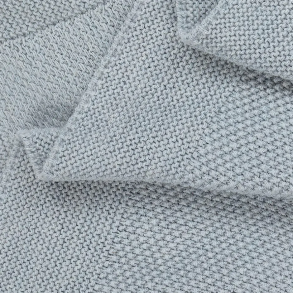 Babidu Blue Knitted Blanket (96cm) Sale