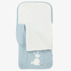 Artesanía Granlei Blue Knitted Bunny Baby Nest (70cm) Best