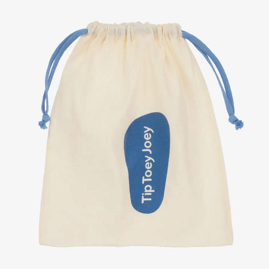 Tip Toey Joey Blue Leather Sandals Online