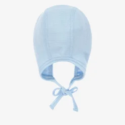 Joha Blue Merino Wool Bonnet Hot