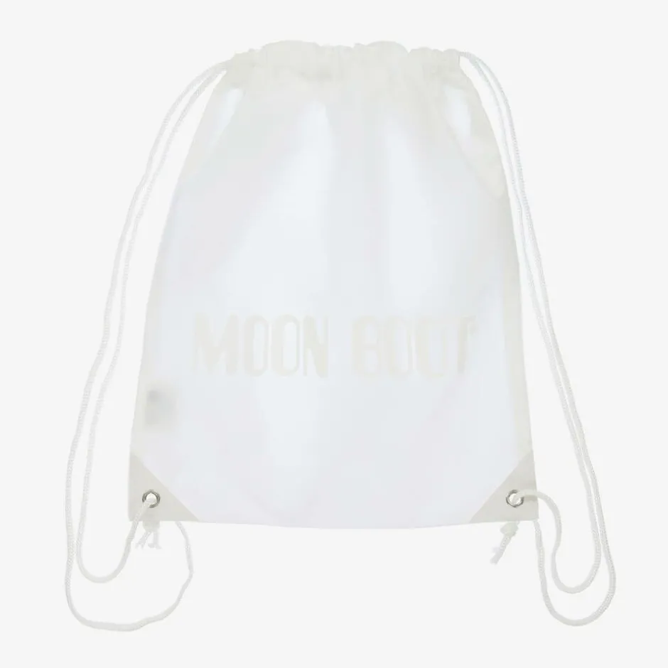 Moon Boot Blue Mini Nylon Snow Boots