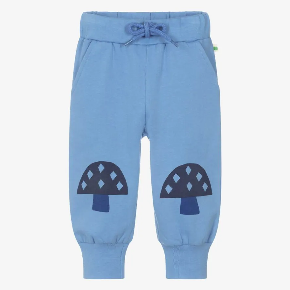 The Bonniemob Blue Organic Cotton Baby Joggers Hot