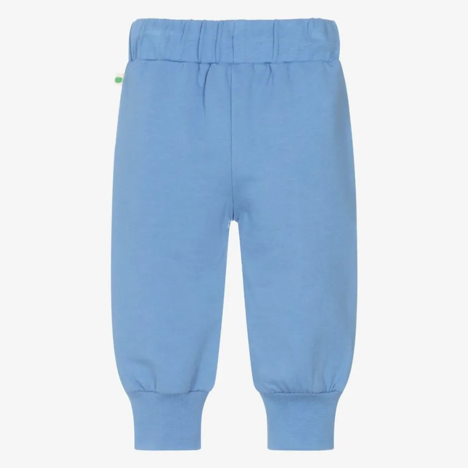 The Bonniemob Blue Organic Cotton Baby Joggers Hot