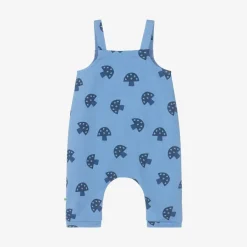 The Bonniemob Blue Organic Cotton Baby Dungarees Clearance