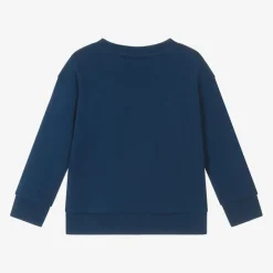 Lacoste Blue Organic Cotton Sweatshirt Online