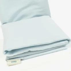 Fendi Blue Padded Cotton Blanket (83cm) Sale