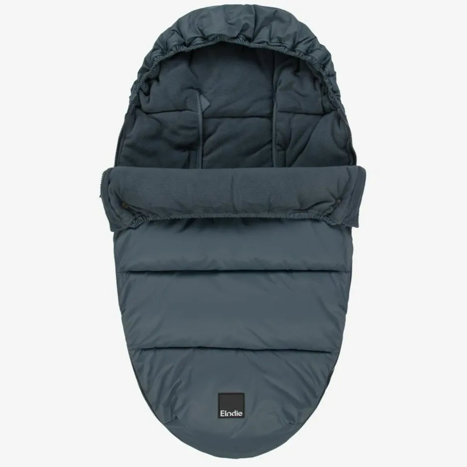 Elodie Blue Padded Footmuff (95cm)