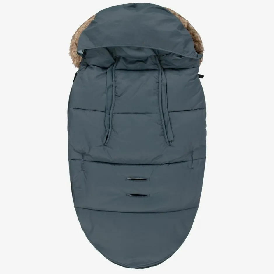 Elodie Blue Padded Footmuff (95cm)