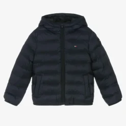 Tommy Hilfiger Blue Padded Puffer Jacket Hot
