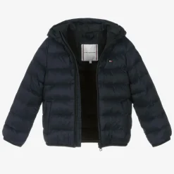 Tommy Hilfiger Blue Padded Puffer Jacket Hot
