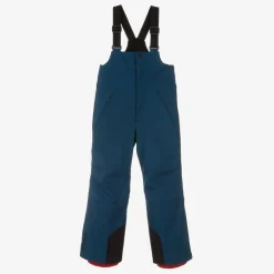 Moncler Enfant Blue Padded Ski Salopettes Sale