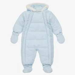 Emile et Rose Blue Padded Snowsuit Discount