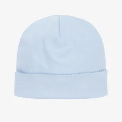 Kissy Kissy Blue Pima Cotton Baby Hat Outlet