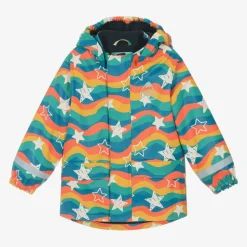Frugi Blue Star Print Raincoat Best