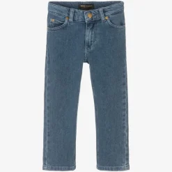 Mini Rodini Blue Straight Denim Jeans Best