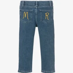 Mini Rodini Blue Straight Denim Jeans Best
