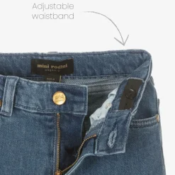 Mini Rodini Blue Straight Denim Jeans Best