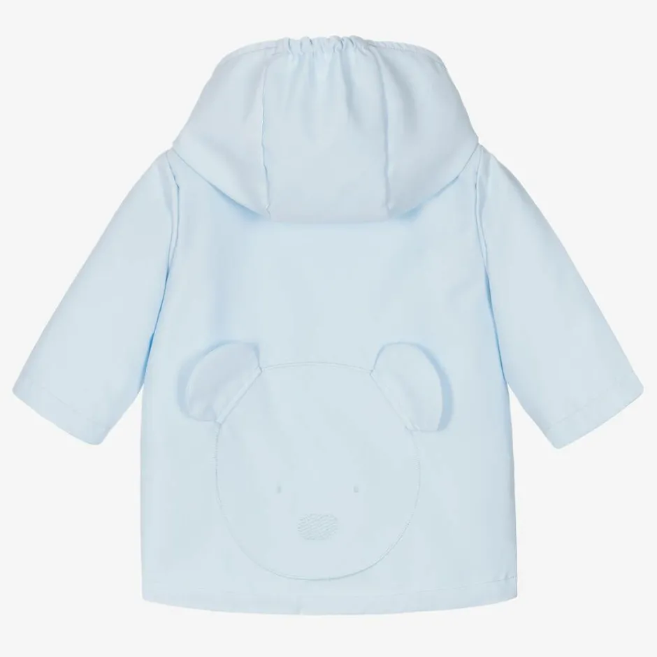 Emile et Rose Blue Teddy Bear Baby Jacket Clearance