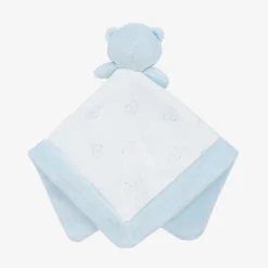 Emile et Rose Blue Teddy Bear Cotton Doudou (30cm) Best