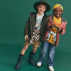 EN FANT Blue Thermal Rain Boots