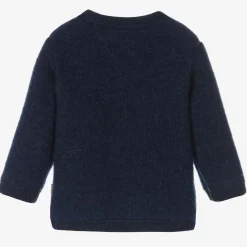 Joha Blue Thermal Wool Cardigan Sale