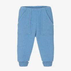 Joha Blue Thermal Wool Joggers Hot