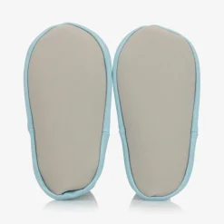 Powell Craft Blue Tractor Slipper Socks