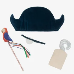 Meri Meri Blue Velvet Pirate Hat Costume Set Best